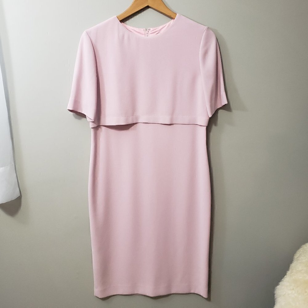 Rouie Vintage Sheath Dress Baby Pink Sz 6